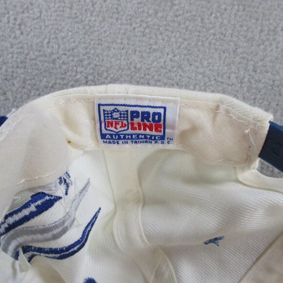 VINTAGE Dallas Cowboys Hat Cap Snapback Diamond Logo Athletic NFL Football 90s - Picture 8 of 9